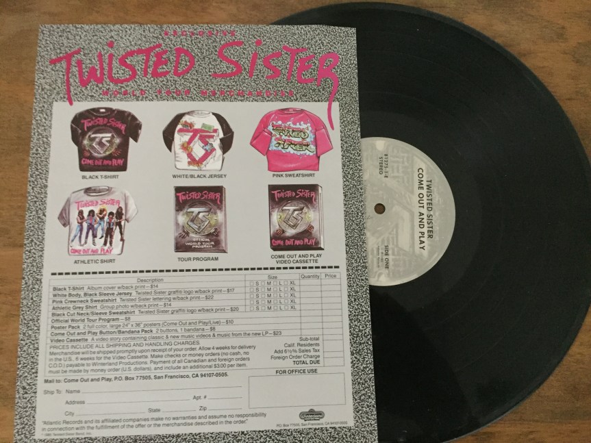 Twisted Sister Come Out and Play