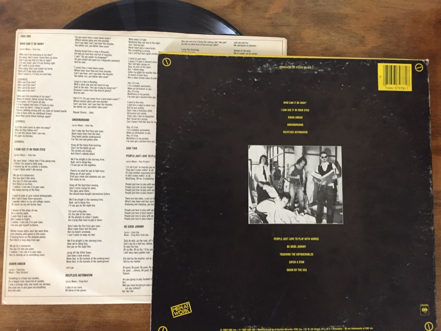 Men at Work, Business as Usual