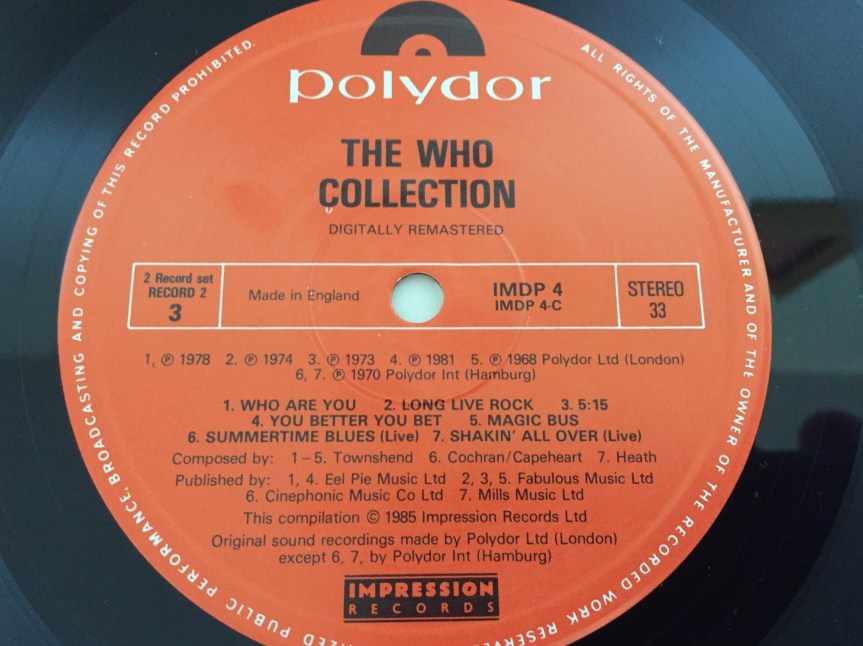 The Who Collection